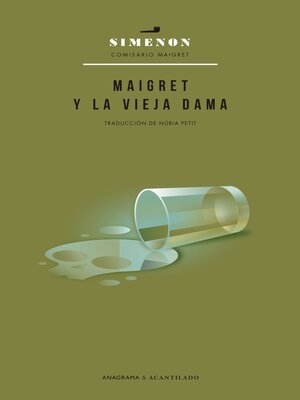 cover image of Maigret y la vieja dama